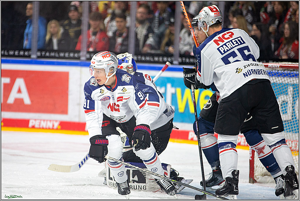 PENNY DEL; Koelner Haie- Nuernberger Ice Tigers; Koeln, 29.01.2023